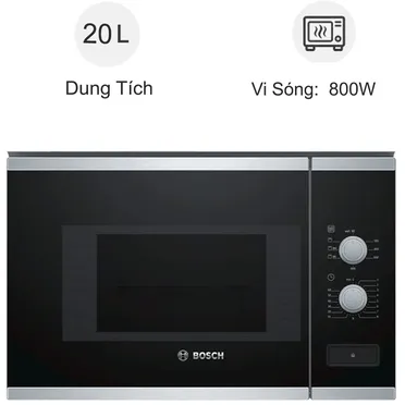 Lò Vi Sóng Âm Tủ Bosch BEL520MS0K