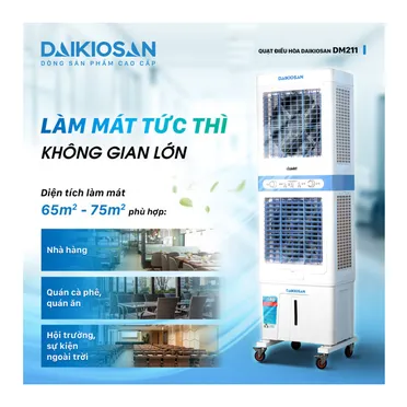 Quạt Điều Hòa 2 Tầng Công Suất Lớn Daikiosan DM211 6