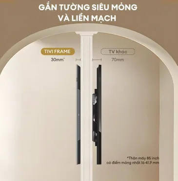 Google Tivi QLED Khung Tranh Coocaa 4K 55 Inch 55LN7000G 0