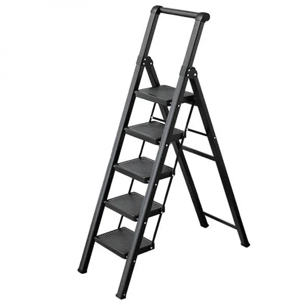 Thang Ghế Gấp Gọn Thông Minh 5 Bậc Fujihome SL105B (Black)