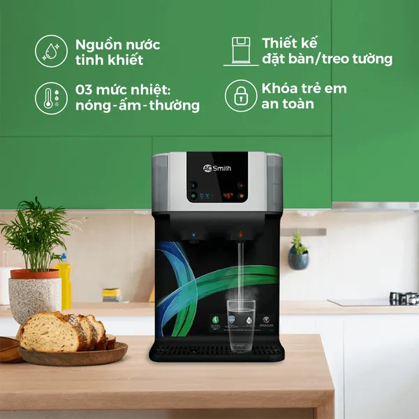 Máy Lọc Nước A. O. Smith ECO-AOC75PUR - Xuất Xứ Ấn Độ