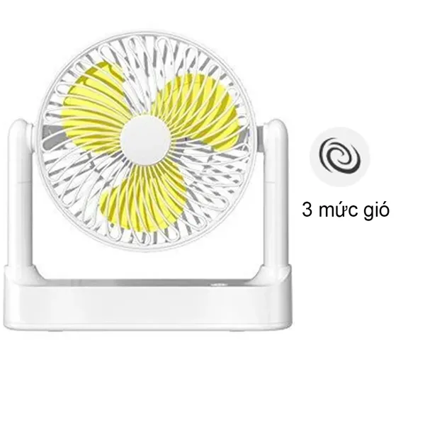 Quạt Để Bàn Sạc Tích Điện Perfect PF-QB2160
