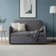 Sofa Giường Elina 3LAN-96N3-P2 Xám đậm