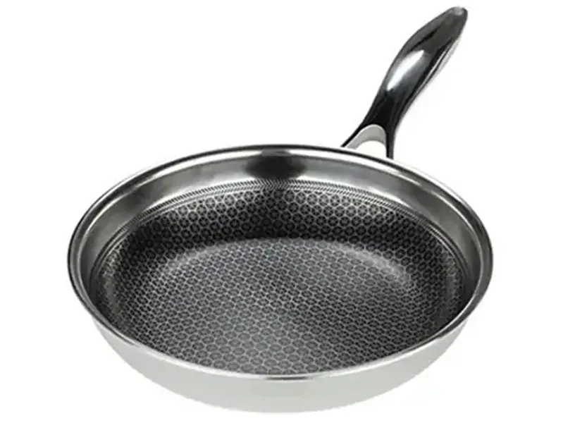 Chảo Noon Song inox 3 lớp đáy từ chống dính 2 mặt Kimscook 20 cm