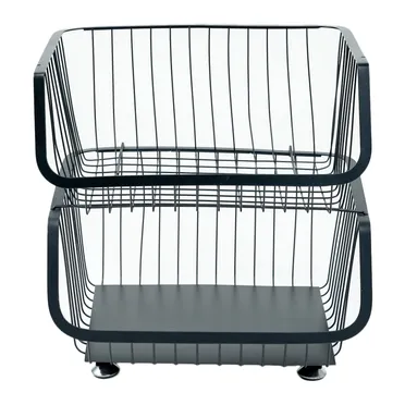 Bộ rổ kim loại 2 tầng ECORS02A 5