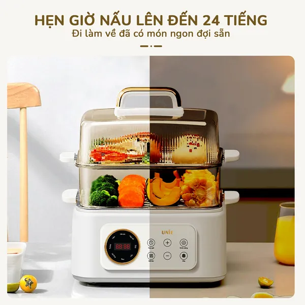 Nồi Lẩu Hấp Đa Năng Unie UE668 10 Lít