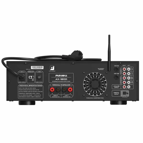 Amply Karaoke Paramax AX-1800