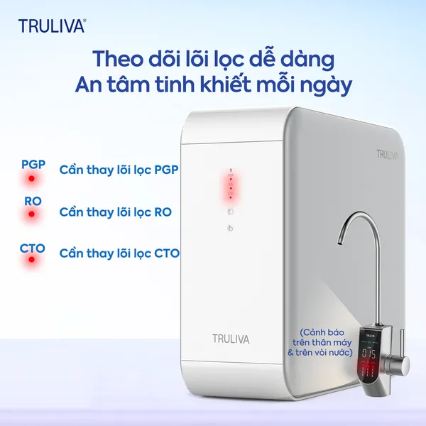 Máy Lọc Nước Âm Tủ Truliva UR5840