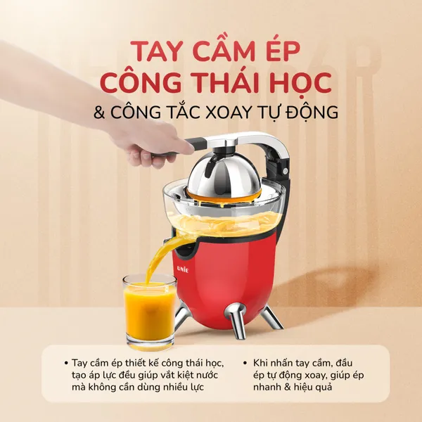 Máy Vắt Cam Unie UECJ-666R