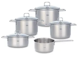 Bộ Nồi Fissler SatiTherm 5 Món Nắp Kính