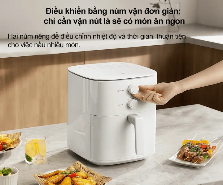 Nồi Chiên Không Dầu Xiaomi Air Fryer Essential EU (BHR8588EU) 6 Lít