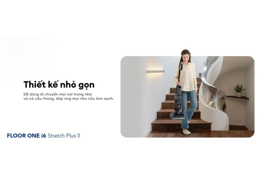 Máy Lau Sàn Hút Bụi Tineco Floor One i6 Stretch Plus II