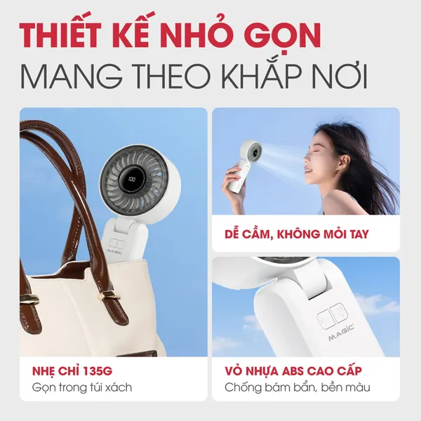 Quạt Cầm Tay Mini Magic A-013