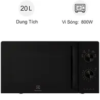 Lò Vi Sóng Electrolux EMM20K22B 20 Lít