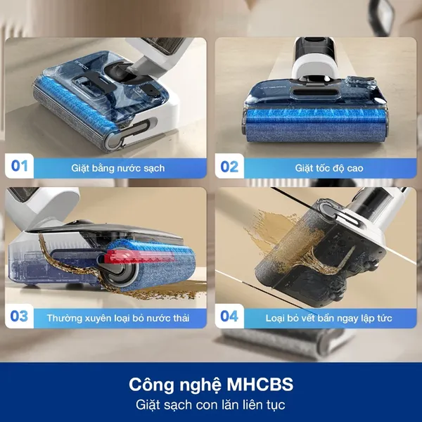 Máy Hút Bụi Lau Sàn Tineco Floor One S6 Stretch Pro (FW420700ID)