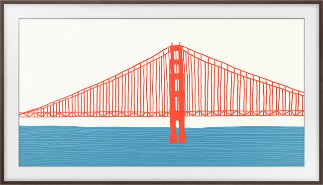 Khung Tranh Samsung Tivi 55 Inch VG-SCFA55BWBRU 3