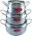 Bộ nồi 3 món King Cook HT06KC 16-20-24 cm 0