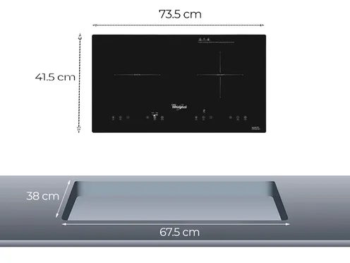 Bếp Điện Từ - Hồng Ngoại Whirlpool ACH752S/BLV 1