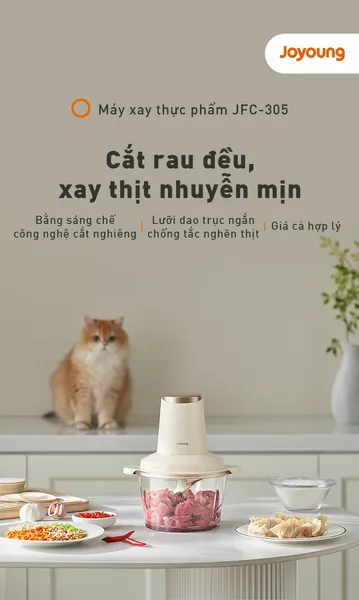 Máy Xay Thực Phẩm Joyoung JFC-305 1.8 Lít