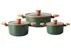 Bộ Nồi Chống Dính Ceramic Elmich Harmony EL5246PT01 Size 18, 20, 24cm