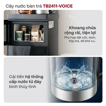 Cây Nước Bàn Trà Điều Khiển Bằng Giọng Nói Fujihome TB2411N-Voice 13