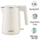 Bình Đun Siêu Tốc Simplehome K101NN - Màu Be