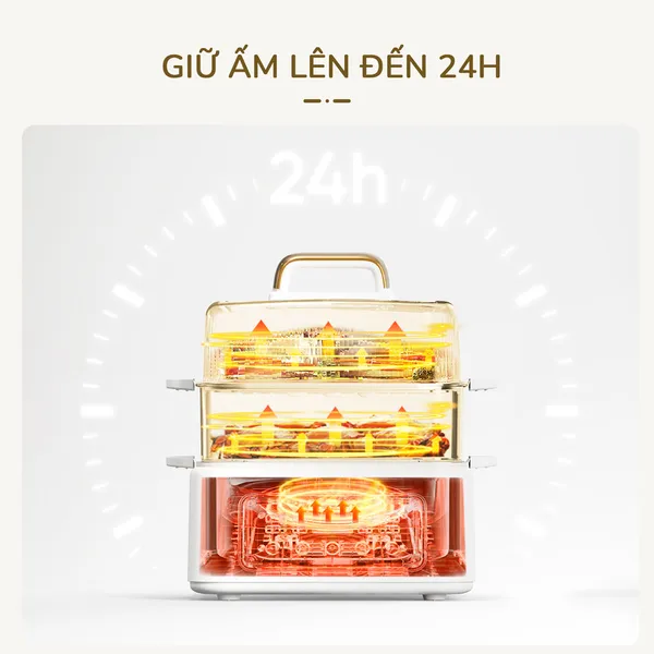 Nồi Lẩu Hấp Đa Năng Unie UE668 10 Lít
