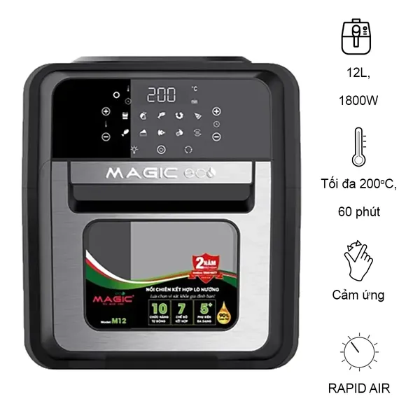 Nồi chiên không dầu Magic ECO M-12