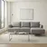Sofa L (Góc trái) Lion F1191 Xám