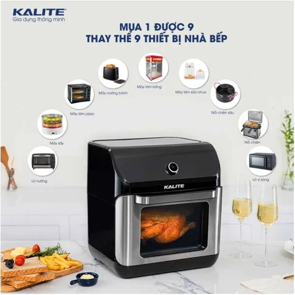 Nồi chiên không dầu Kalite KL-1200
