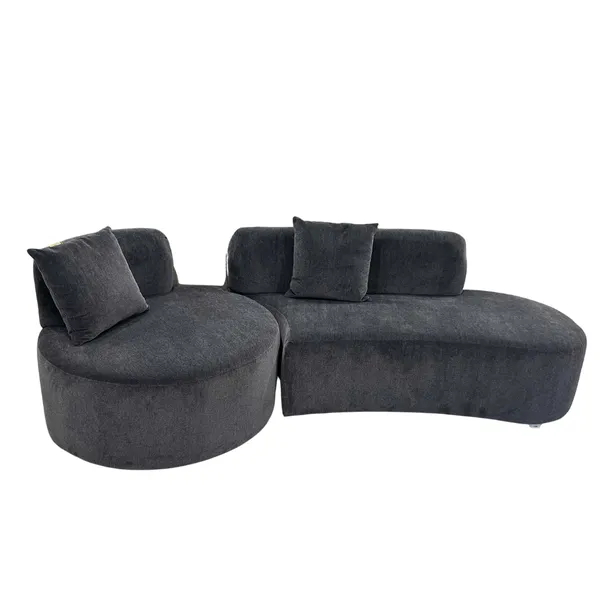 Bộ Sofa Bella MY-3077 171cm + Ghế Sofa Bella MY-3077 104cm Xanh đậm
