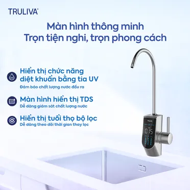 Máy Lọc Nước Âm Tủ Truliva UR5840 6