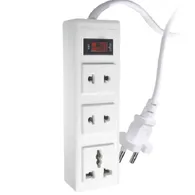 Ổ Cắm ĐQ 002A-02-2M (3 Lỗ Dây 2 Mét)