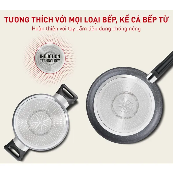 Chảo Chiên Sâu Lòng Tefal Cook Healthy 24cm