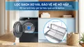 Máy Sấy Bơm Nhiệt Samsung 9 Kg DV90T6240LB/SV