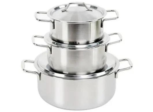 Bộ 3 Nồi Inox 1 Đáy Rainy RN06TTY