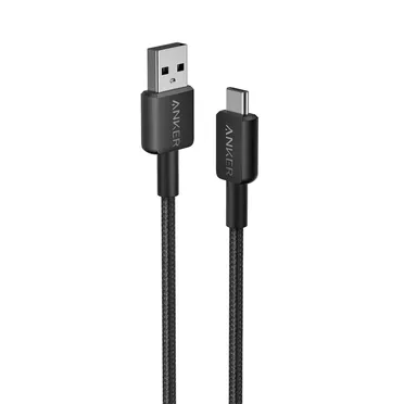 Cáp Sạc Anker 322 A-C 0.9m Nylon Đen (Black) B2B_A81H5 4