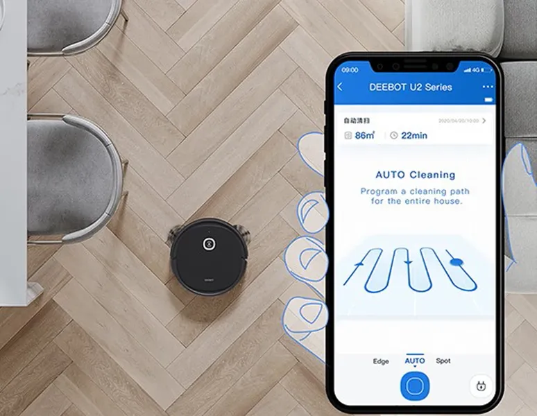 Robot Hút Bụi Thông Minh Ecovacs U2 Pro