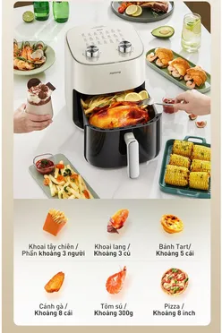 Nồi Chiên Không Dầu Joyoung JAF-565 5.0 Lít 9