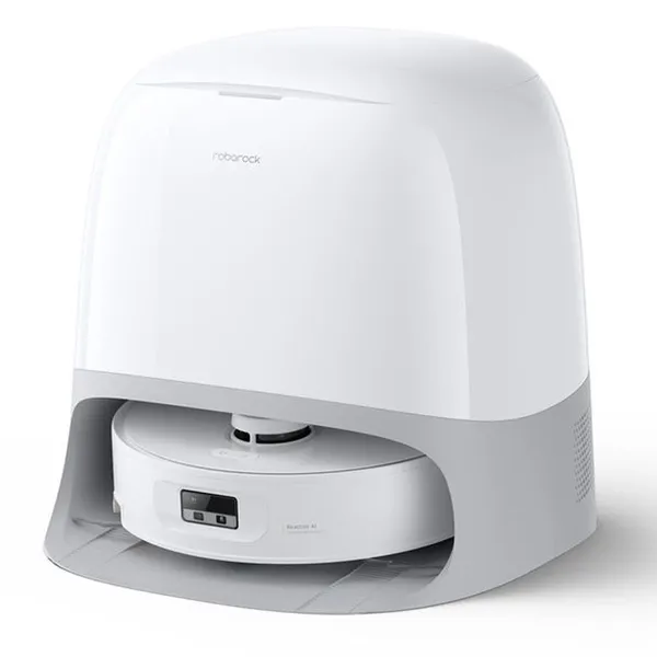 Robot Hút Bụi Roborock Curv 2 Flow Màu Trắng
