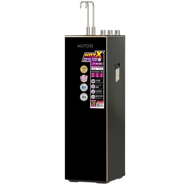 Máy Lọc Nước RO Nóng Tươi Hydrogen Ion Kiềm Mutosi MP-P88N 10 Lõi