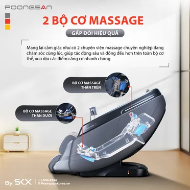 Ghế Massage Cao Cấp Poongsan MCP-865 4