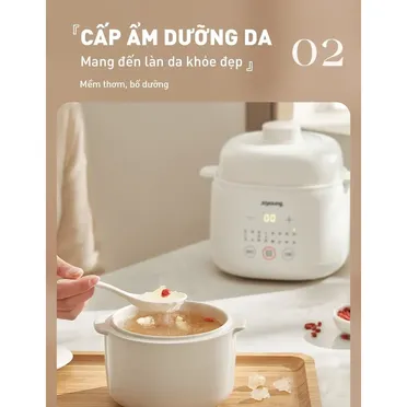 Nồi Nấu Chậm Cho Bé Ăn Dặm Joyoung JSC-107 1.0 Lít 14