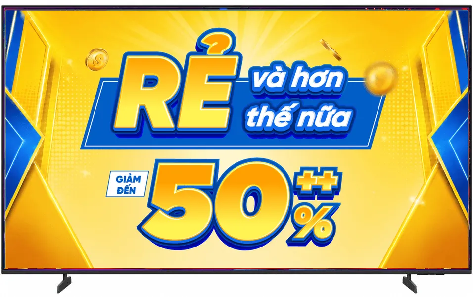 Smart Tivi Samsung QLED 4K AI 55 Inch QA55Q6F