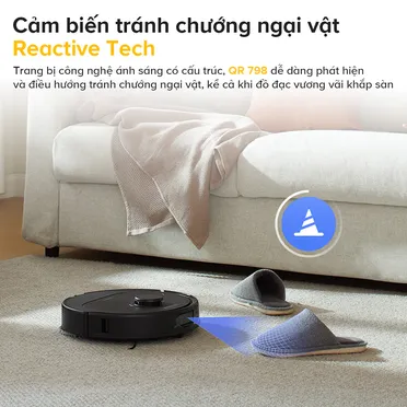 Robot Hút Bụi Lau Nhà Roborock QR 798 - Trắng 13