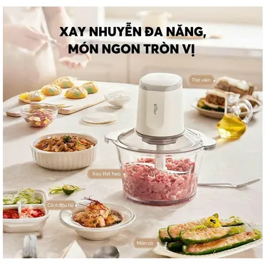 Máy Xay Thịt Bear CH-5H03P36 1.8 Lít 4