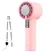 Quạt Cầm Tay Có Sò Lạnh GOOJODOQ GFS006 4.5W (MACARON PINK)