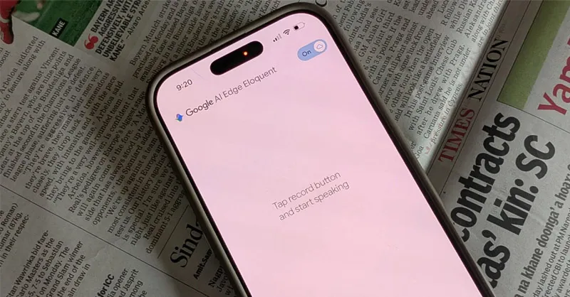 Google AI Edge Eloquent ra mắt: Ứng dụng nhập liệu giọng nói miễn phí trên iOS
