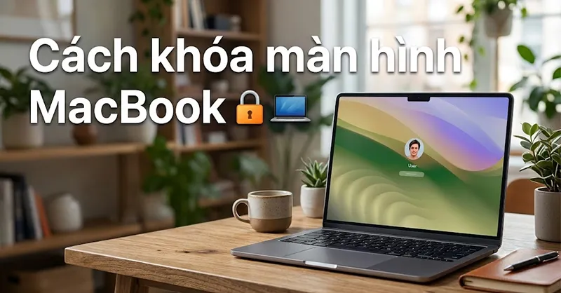 Hướng dẫn cách khóa màn hình MacBook cực nhanh, tiện lợi