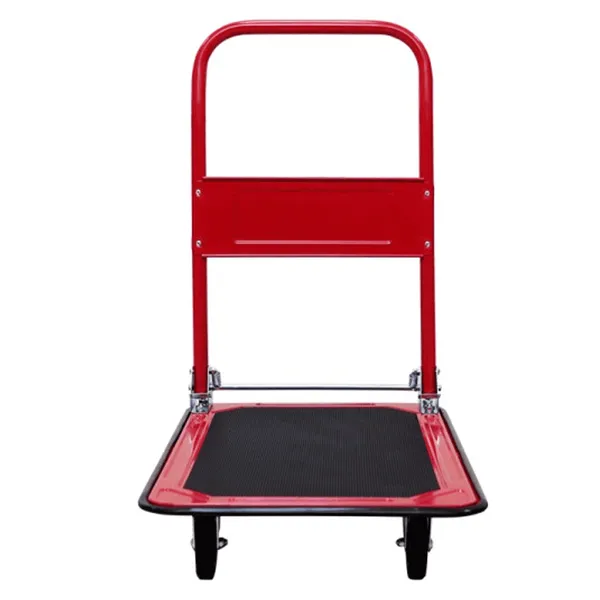 Xe Đẩy Hàng 4 Bánh Sàn Thép 4 Bánh Fujihome HT-415
